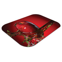 Apsauginis grindų kilimėlis Decormat raudonas obuolys, 100x70 cm, įvairių spalvų цена и информация | Офисные кресла | pigu.lt
