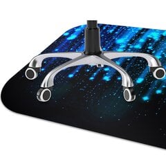 Apsauginis grindų kilimėlis Decormat Mėlynos dalelės, 100x70 cm, įvairių spalvų kaina ir informacija | Biuro kėdės | pigu.lt