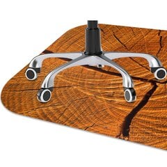Apsauginis grindų kilimėlis Decormat Medžio kamienas, 100x70 cm, įvairių spalvų kaina ir informacija | Biuro kėdės | pigu.lt