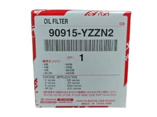 Alyvos filtras Toyota 90915-YZZN2, 1 vnt. kaina ir informacija | Auto reikmenys | pigu.lt