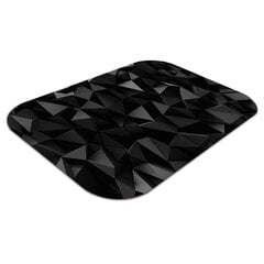 Apsauginis grindų kilimėlis Decormat Abstrakcija juoda, 100x70 cm, įvairių spalvų цена и информация | Офисные кресла | pigu.lt