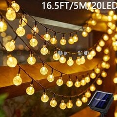 100 Didelių Lempučių Kamuoliukų Eilė 11M kaina ir informacija | Lauko šviestuvai | pigu.lt