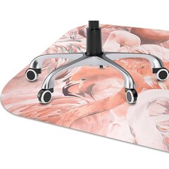 Apsauginis grindų kilimėlis Decormat Flamingo, 100x70 cm, įvairių spalvų kaina ir informacija | Biuro kėdės | pigu.lt