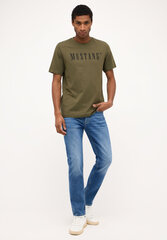 Mustang vyriški marškinėliai, alyvuogių žalios spalvos kaina ir informacija | Vyriški marškinėliai | pigu.lt