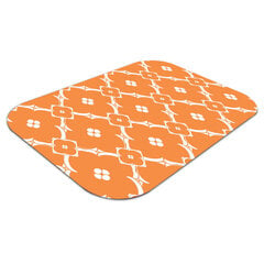 Apsauginis grindų kilimėlis Decormat Oranžinės gėlės, 100x70 cm, įvairių spalvų kaina ir informacija | Biuro kėdės | pigu.lt