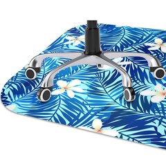 Apsauginis grindų kilimėlis Decormat Gėlė lei, 100x70 cm, įvairių spalvų цена и информация | Офисные кресла | pigu.lt