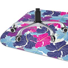 Apsauginis grindų kilimėlis Decormat Hibiskas, 100x70 cm, įvairių spalvų kaina ir informacija | Biuro kėdės | pigu.lt