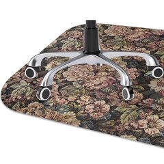 Apsauginis grindų kilimėlis Decormat Austi gėlės, 100x70 cm, įvairių spalvų kaina ir informacija | Biuro kėdės | pigu.lt