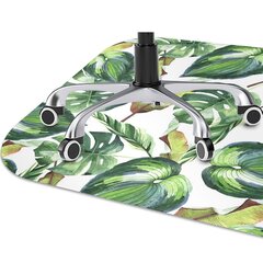Apsauginis grindų kilimėlis Decormat Palmių lapai, 100x70 cm, įvairių spalvų kaina ir informacija | Biuro kėdės | pigu.lt