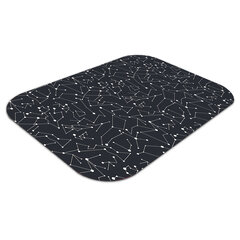 Apsauginis grindų kilimėlis Decormat Constellations Galaxy, 100x70 cm, įvairių spalvų kaina ir informacija | Biuro kėdės | pigu.lt