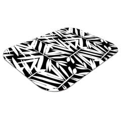Apsauginis grindų kilimėlis Decormat Juodos ir baltos spalvos raštas, 100x70 cm, įvairių spalvų kaina ir informacija | Biuro kėdės | pigu.lt