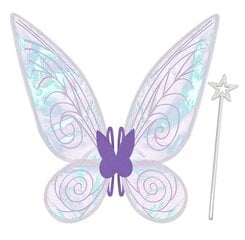 Belly Крылья феи с бабочкой. Волшебная палочка цена и информация | Карнавальные костюмы | pigu.lt