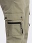 Kelnės vyrams Ombre OM-PAJO-0125, smėlio spalvos kaina ir informacija | Vyriškos kelnės | pigu.lt