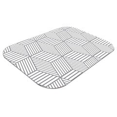 Apsauginis grindų kilimėlis Decormat Pilkas 3D kubas, 100x70 cm, įvairių spalvų цена и информация | Офисные кресла | pigu.lt