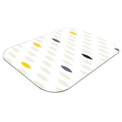 Apsauginis grindų kilimėlis Decormat Spalvota citrina, 100x70 cm, įvairių spalvų kaina ir informacija | Biuro kėdės | pigu.lt