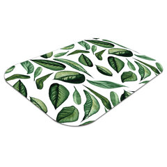 Apsauginis grindų kilimėlis Decormat Žali lapai, 100x70 cm, įvairių spalvų цена и информация | Офисные кресла | pigu.lt
