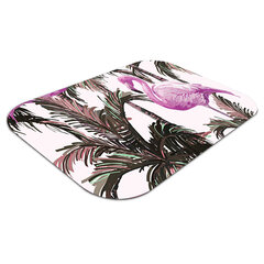 Apsauginis grindų kilimėlis Decormat Flamingo delnuose, 100x70 cm, įvairių spalvų kaina ir informacija | Biuro kėdės | pigu.lt