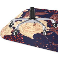 Apsauginis grindų kilimėlis Decormat Rožė iš Roan-medžio, 100x70 cm, įvairių spalvų цена и информация | Офисные кресла | pigu.lt