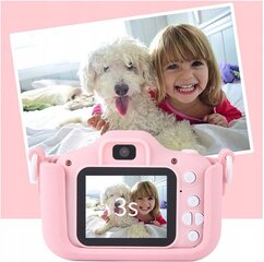 Детский фотоаппарат X5 Kitten, розовый цена и информация | Развивающие игрушки | pigu.lt