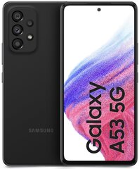 Товар с повреждённой упаковкой. Samsung Galaxy A53 5G, 6/128GB, Dual SIM, SM-A536BZKNEUE  Awesome Black цена и информация | Мобильные телефоны, фото и видео товары с поврежденной упаковкой | pigu.lt