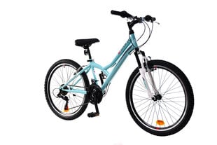 Prekė su pažeidimu. Vaikų dviratis N1 Junior 1.0 24", šviesiai mėlynas kaina ir informacija | Prekės su pažeidimu | pigu.lt