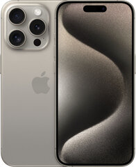 Товар с повреждением. Apple iPhone 15 Pro 256GB Natural Titanium MTV53PX/A цена и информация | Товары с повреждениями | pigu.lt