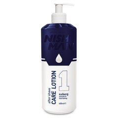 Losjonas po skutimosi Nishman After Shave Lotion N.1 Iceberg vyrams, 400 ml kaina ir informacija | Skutimosi priemonės ir kosmetika | pigu.lt