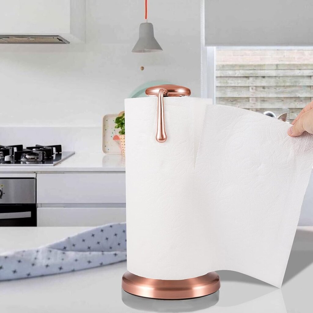 LKKL popierinių rankšluosčių laikiklis, rožinis auksas цена и информация | Virtuvės įrankiai | pigu.lt