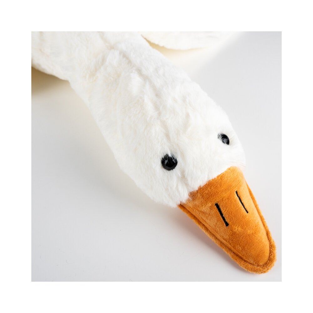 Pliušinė antis DuckDuck, 130 cm kaina ir informacija | Minkšti (pliušiniai) žaislai | pigu.lt