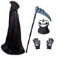 Helovino kostiumas Cape Grim Reaper, 4 dlaių цена и информация | Karnavaliniai kostiumai | pigu.lt