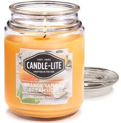 Candle Lite ароматическая свеча Orange Vanilla Dreamsicle 510 г цена и информация | Подсвечники, свечи | pigu.lt