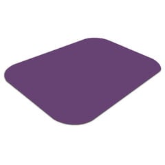 Apsauginis grindų kilimėlis Decormat Tamsiai violetinė spalva, 120x90 cm, įvairių spalvų kaina ir informacija | Biuro kėdės | pigu.lt
