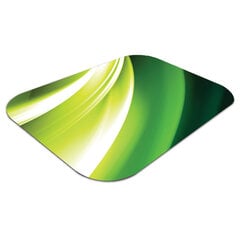 Apsauginis grindų kilimėlis Decormat Abstrakcija žalia, 120x90 cm, įvairių spalvų цена и информация | Офисные кресла | pigu.lt