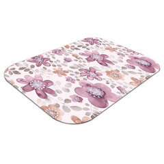 Apsauginis grindų kilimėlis Decormat Rožinės gėlės, 120x90 cm, įvairių spalvų kaina ir informacija | Biuro kėdės | pigu.lt