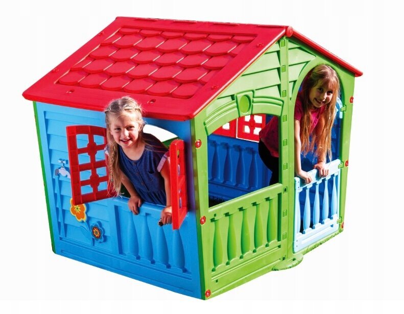 Vaikų žaidimų namelis Fluxar home 5023, spalvotas kaina ir informacija | Vaikų žaidimų nameliai | pigu.lt