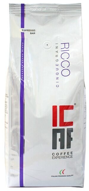 Icaf kavos pupelės Ricco, 1kg kaina ir informacija | Kava, kakava | pigu.lt