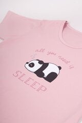Naktiniai marškiniai mergaitėms YoClub PJDN-022, rožiniai kaina ir informacija | Pižamos, chalatai mergaitėms | pigu.lt
