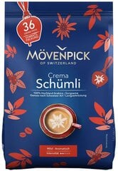 Movenpick Кофейные подушечки Crema Schumli, 36 шт цена и информация | Кофе, какао | pigu.lt