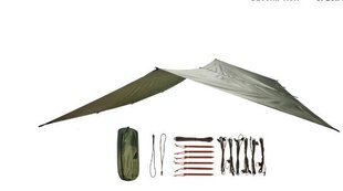 Bushmen Easy Tarp 3х3м зеленый 680г цена и информация | Палатки | pigu.lt