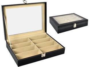 Berimax akinių dėžutė GW-893, 34x24.5x7.5 cm цена и информация | Ящики для вещей | pigu.lt