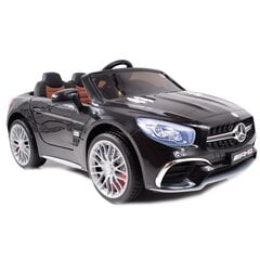 Dvivietis vaikiškas elektromobilis Super Toys Mercedes SL65 AMG XMX602, juodas цена и информация | Электромобили для детей | pigu.lt