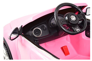 Dvivietis vaikiškas elektromobilis Super Toys VW Beetle S303, rožinis kaina ir informacija | Elektromobiliai vaikams | pigu.lt