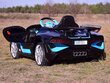 Vienvietis vaikiškas elektromobilis Super Toys Bugatti Divo HL338, juodas kaina ir informacija | Elektromobiliai vaikams | pigu.lt