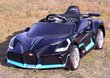 Vienvietis vaikiškas elektromobilis Super Toys Bugatti Divo HL338, juodas kaina ir informacija | Elektromobiliai vaikams | pigu.lt