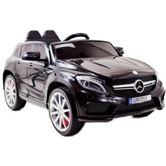 Dvivietis vaikiškas elektromobilis Super Toys Mercedes AMG GLA 45 HZB-188-1, juodas kaina ir informacija | Elektromobiliai vaikams | pigu.lt