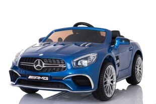 Dvivietis vaikiškas elektromobilis Super Toys Mercedes SL65 AMG XMX602, mėlynas цена и информация | Электромобили для детей | pigu.lt