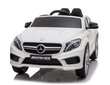 Dvivietis vaikiškas elektromobilis Super Toys Mercedes AMG GLA 45 HZB-188-1, baltas kaina ir informacija | Elektromobiliai vaikams | pigu.lt