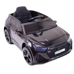 Vienvietis vaikiškas elektromobilis Super Toys Audi RS 6 BRD-2118, juodas kaina ir informacija | Elektromobiliai vaikams | pigu.lt