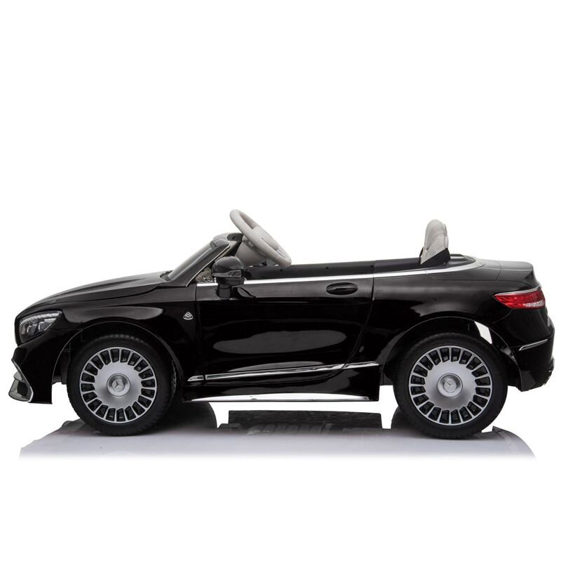 Dvivietis vaikiškas elektromobilis Super Toys Mercedes Maybach S650 ZB188, juodas kaina ir informacija | Elektromobiliai vaikams | pigu.lt