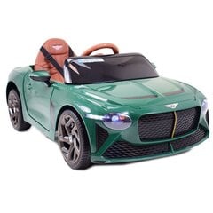 Vienvietis vaikiškas elektromobilis Super Toys Bentley Bacalar, žalias kaina ir informacija | Elektromobiliai vaikams | pigu.lt